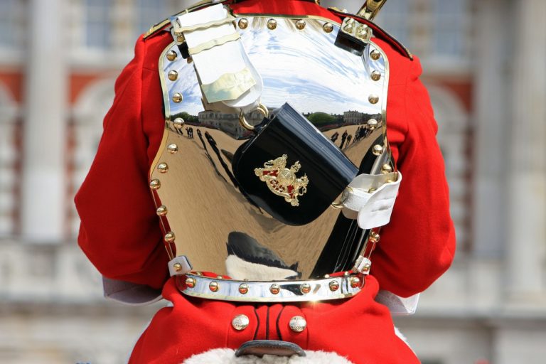 household cavalry soldier, mounted, royal