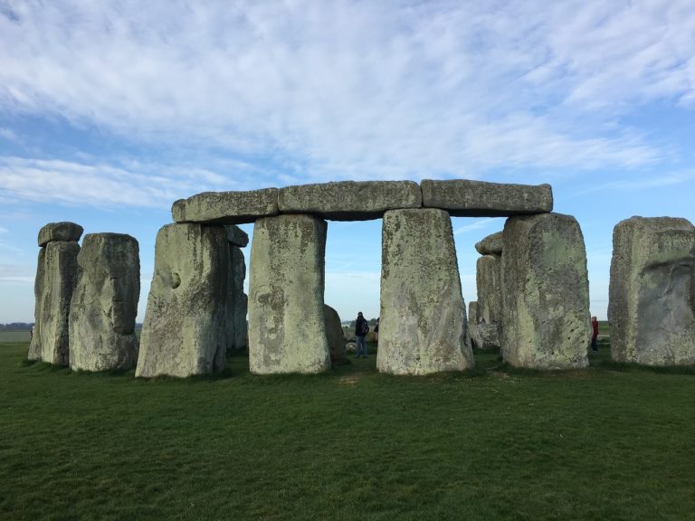 stonehenge, sky, circle